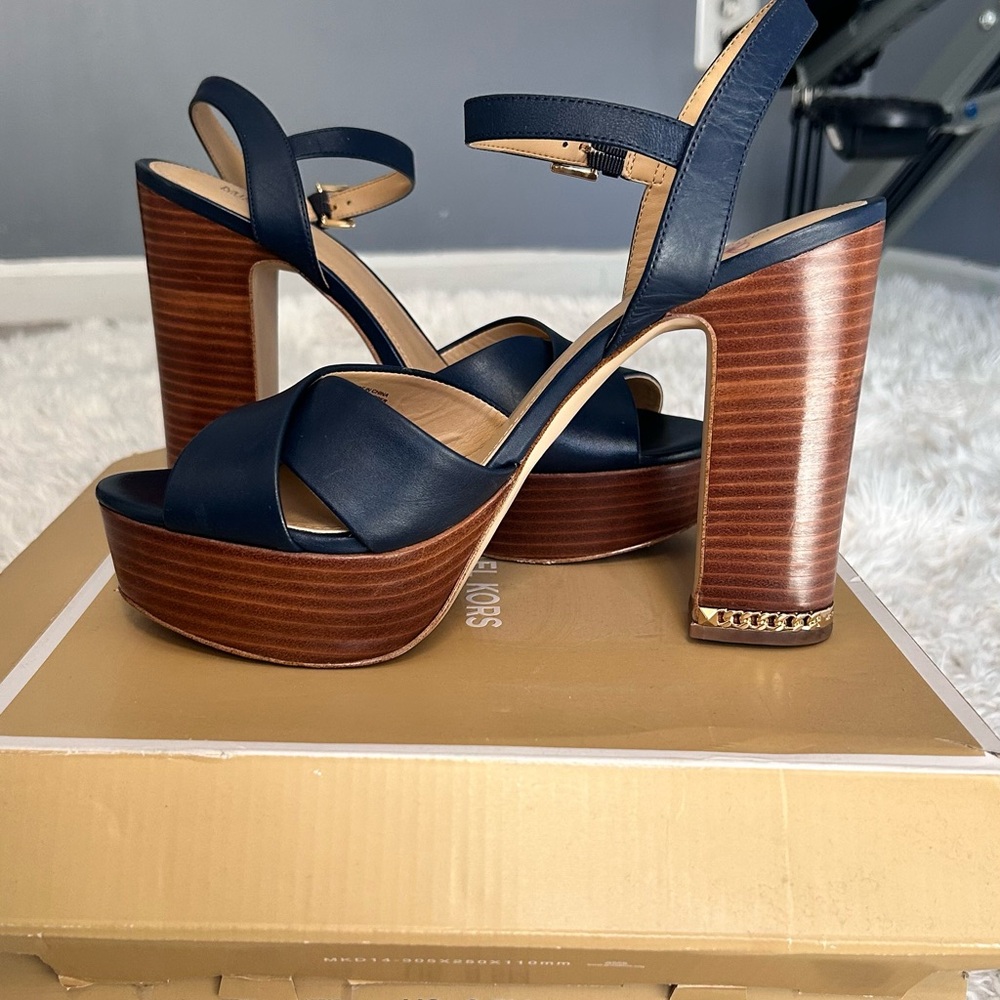 Michael kors platform sandals